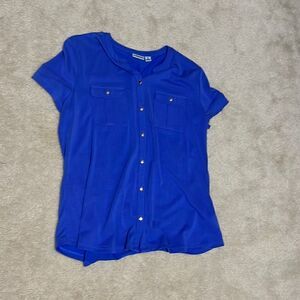 Croft & Barrow Button Up Blouse